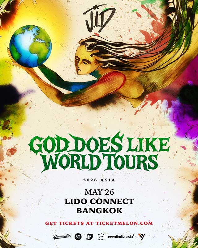 J.I.D – GOD DOES LIKE WORLD TOURS LIVE IN BANGKOK